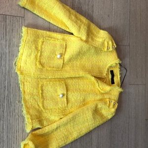 Zara yellow jacket